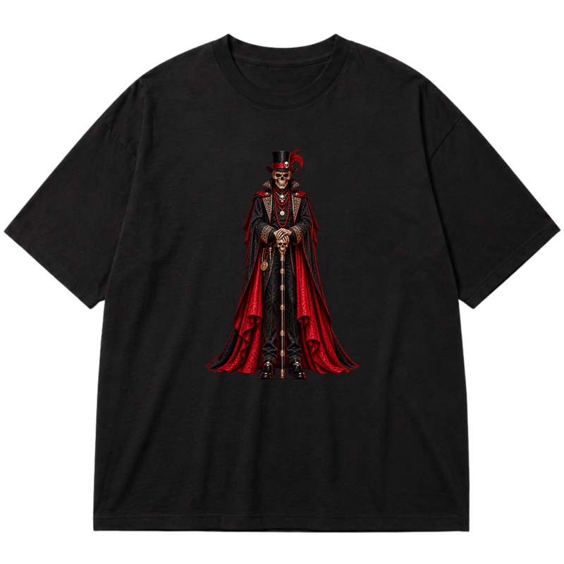 ""Exu Caveira" Entidade Umbanda" Oversized Premium 96% algodão 4% Elastano
