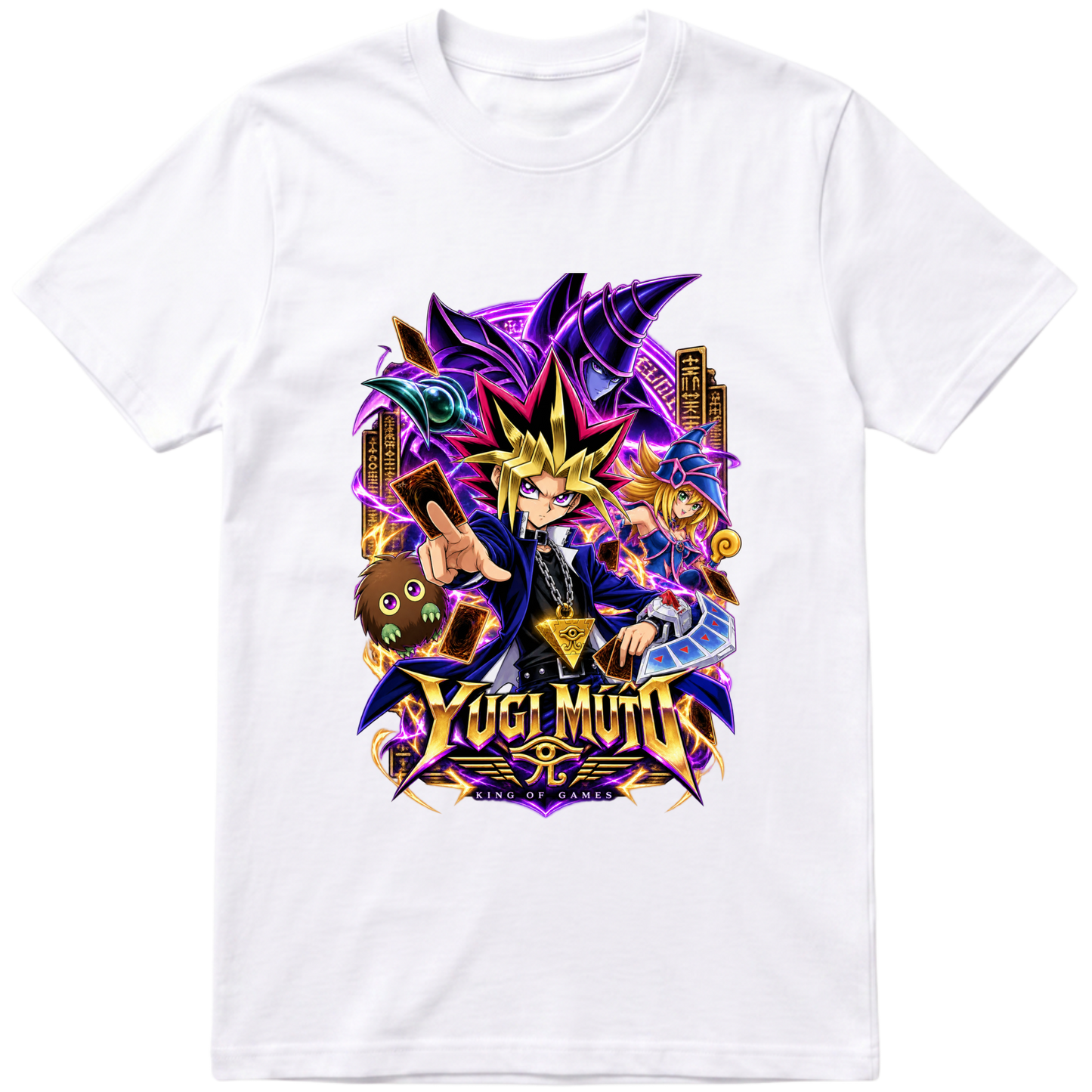 "Yugi Muto - Yu Gi Oh" Camiseta Premium Unissex Bunker Studios