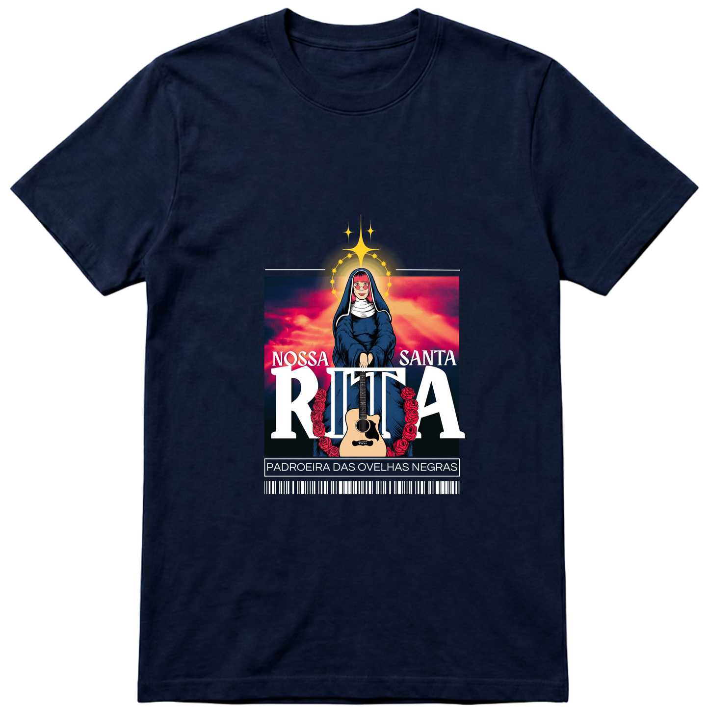 "Camiseta Santa Rita" Camiseta Básica Unissex