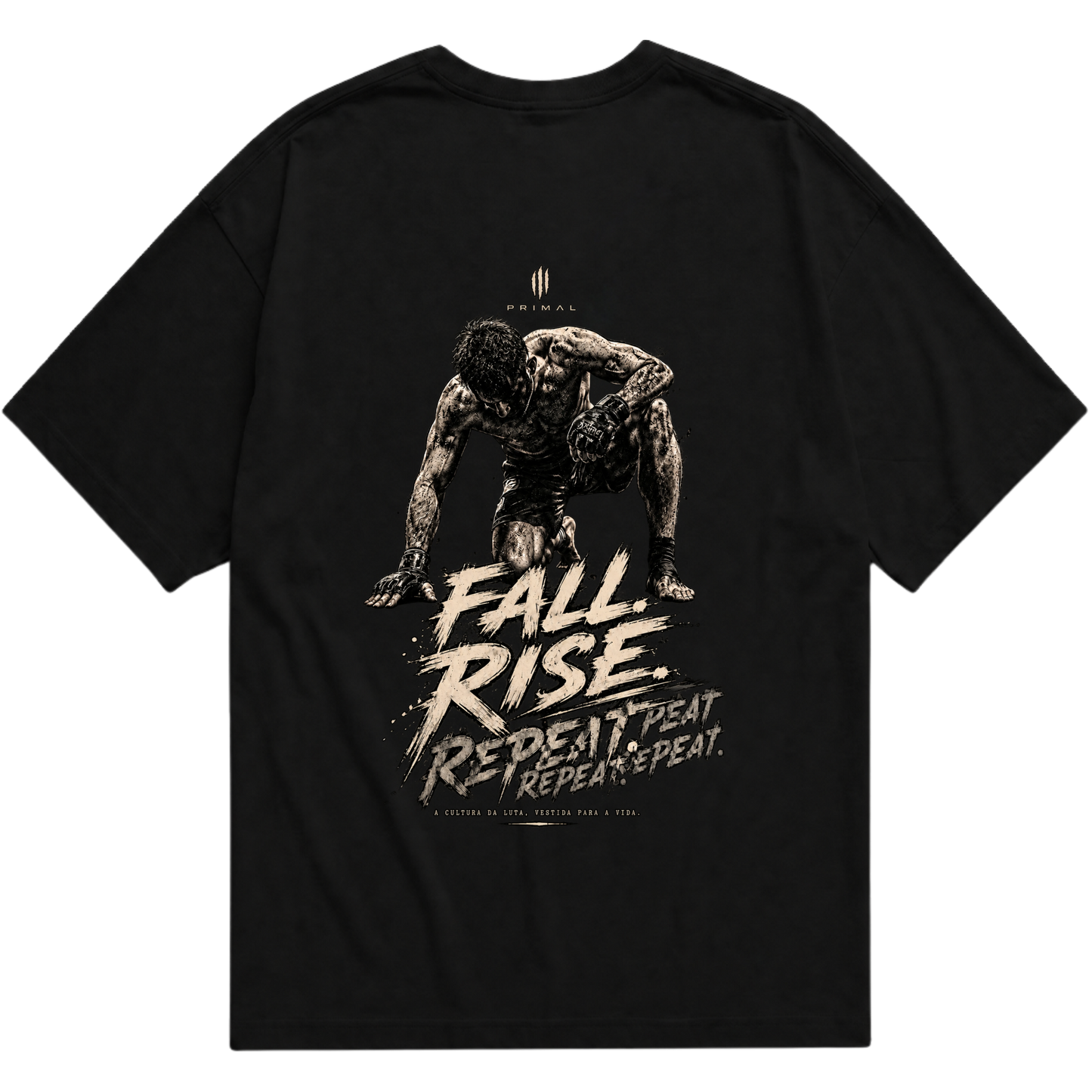 "FALL. RISE. REPEAT" Oversized Básica 30.1