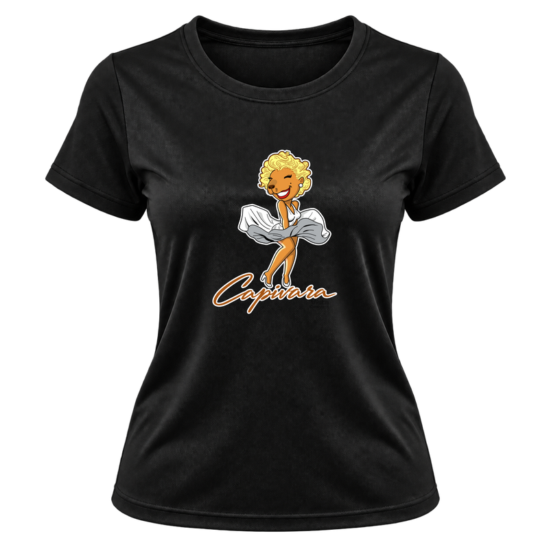 "Capivara Fatal DTG" Camiseta Dryfit Feminina Basic