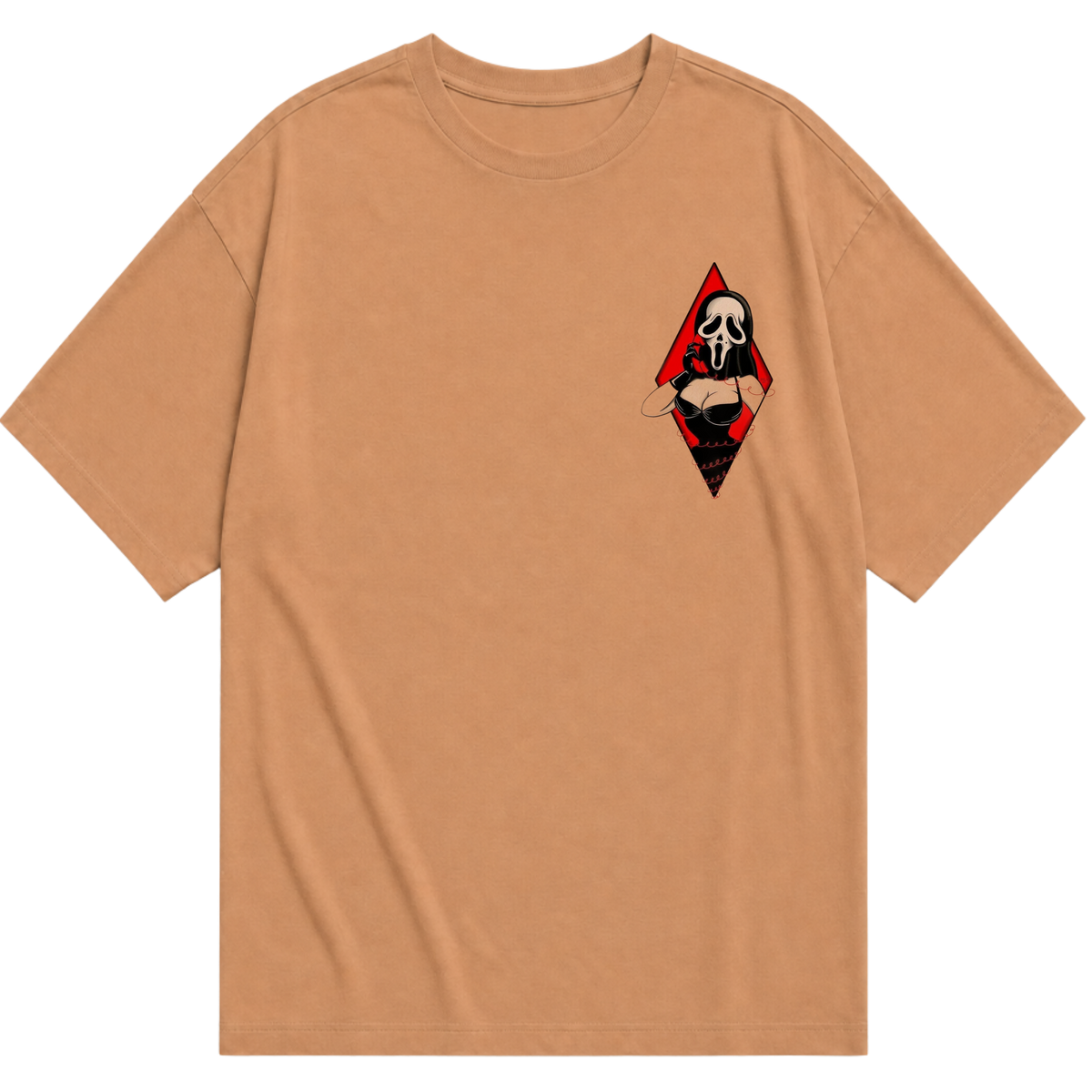 "Camisa oversized unisex." Camiseta Oversized Básica