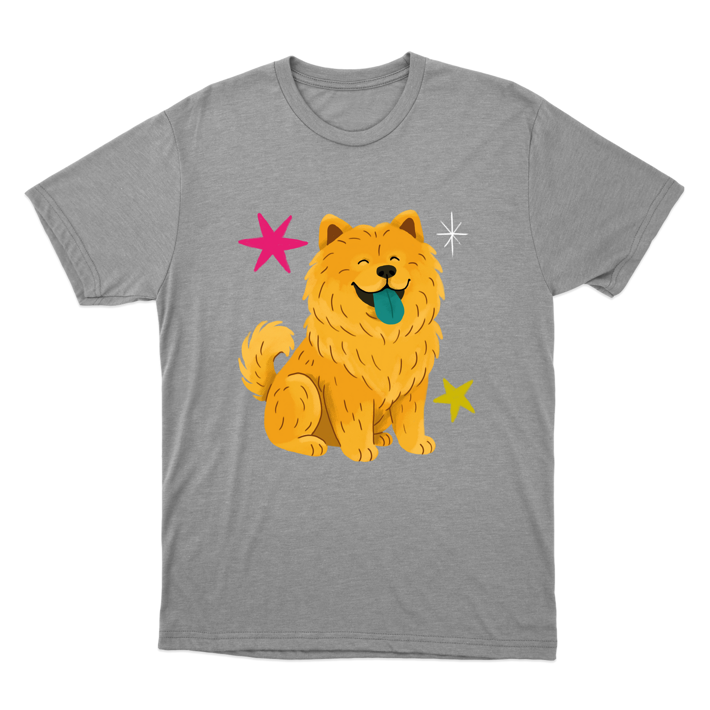 "chow chow" Camiseta Básica Unissex