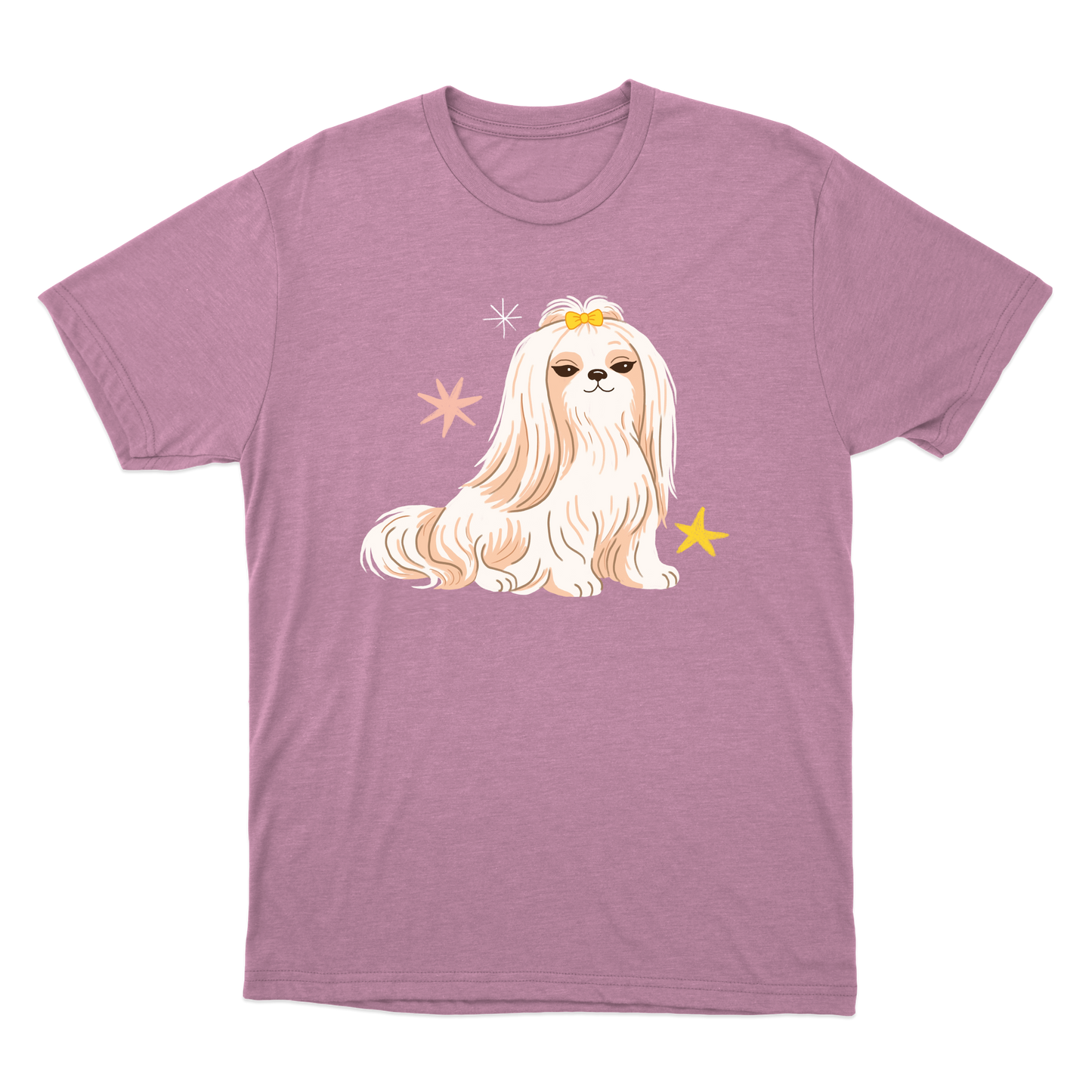 "Lhasa apso" Camiseta Básica Unissex