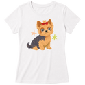"Yorkshire terrier" Blusa Baby Look