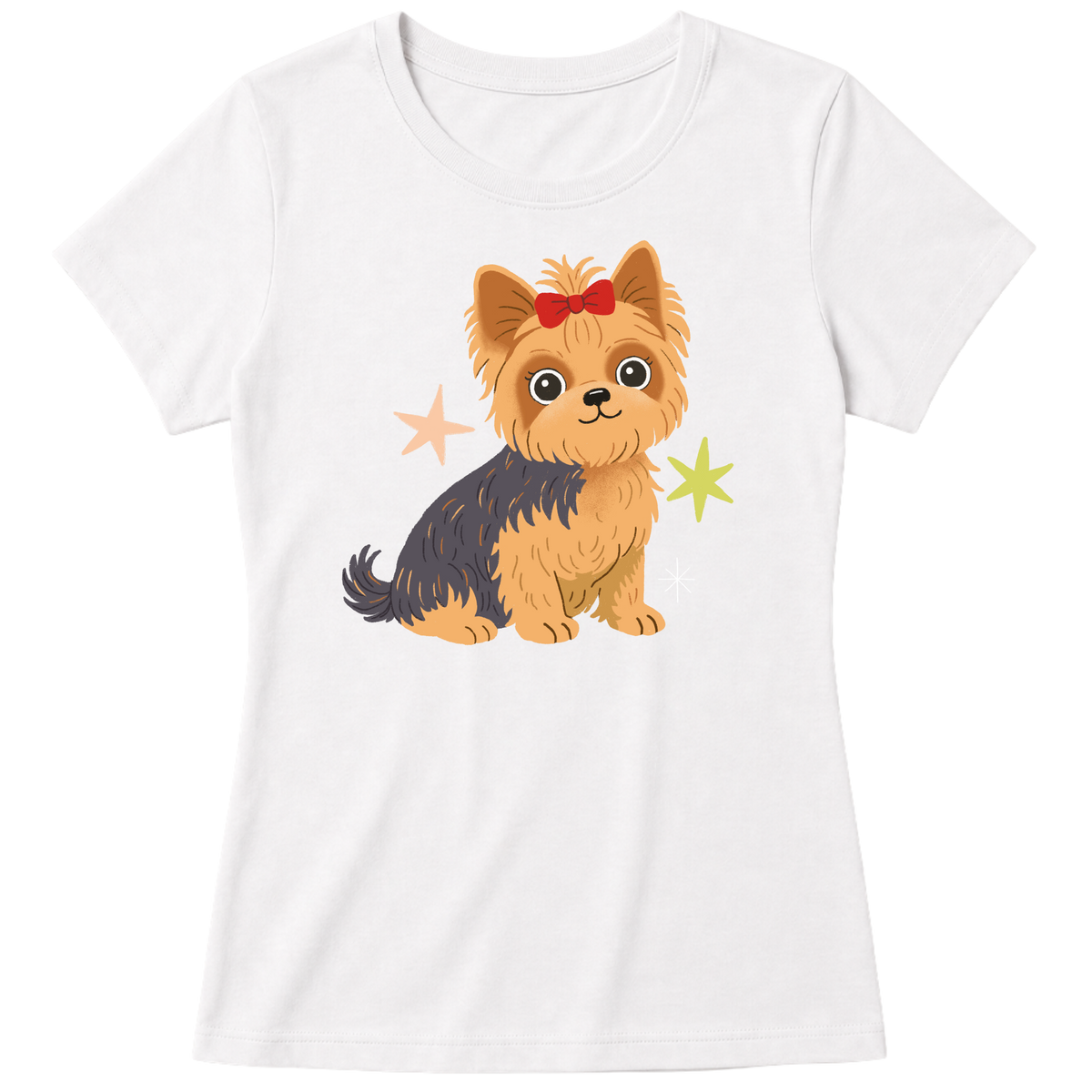 "Yorkshire terrier" Blusa Baby Look