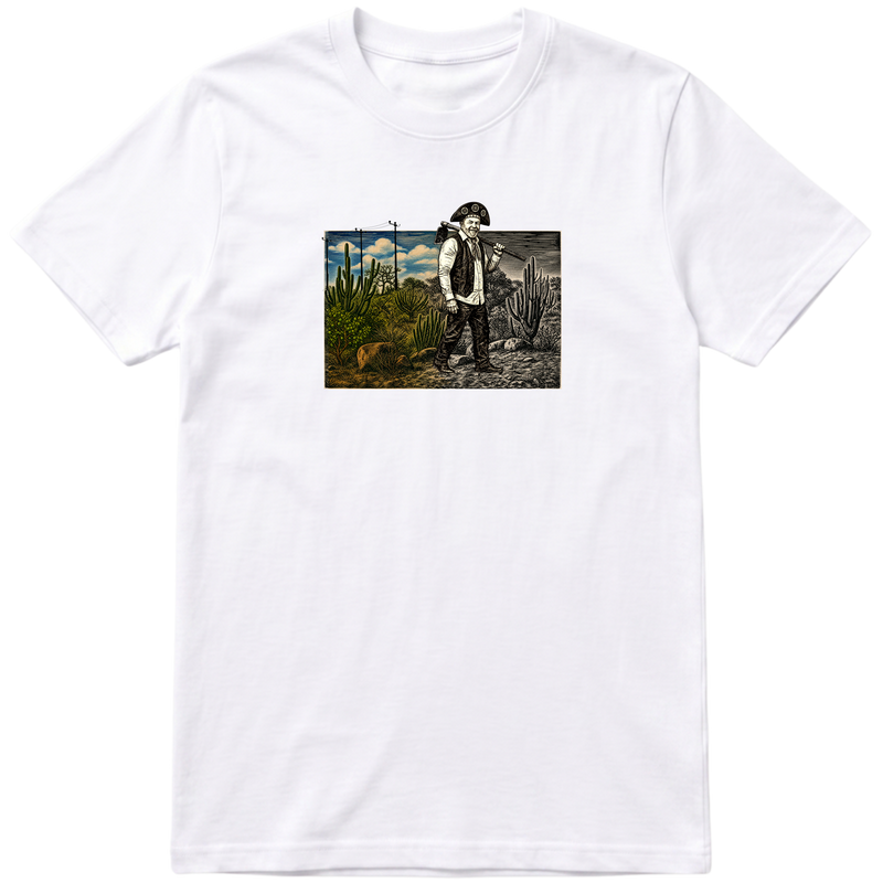 "Lula Cordel" Camiseta Básica Unissex