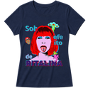 "Camiseta - Sob efeito de Ritalina" Blusa Baby Look