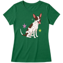 "Cão SRD flocos" Blusa Baby Look