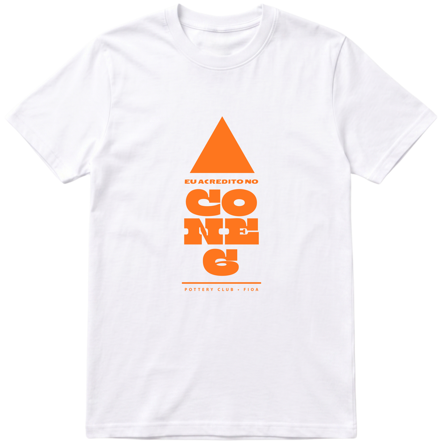 "cone6 - dtg" Camiseta Básica Unissex