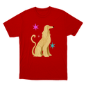 "Galgo afegão" Camiseta Básica Unissex