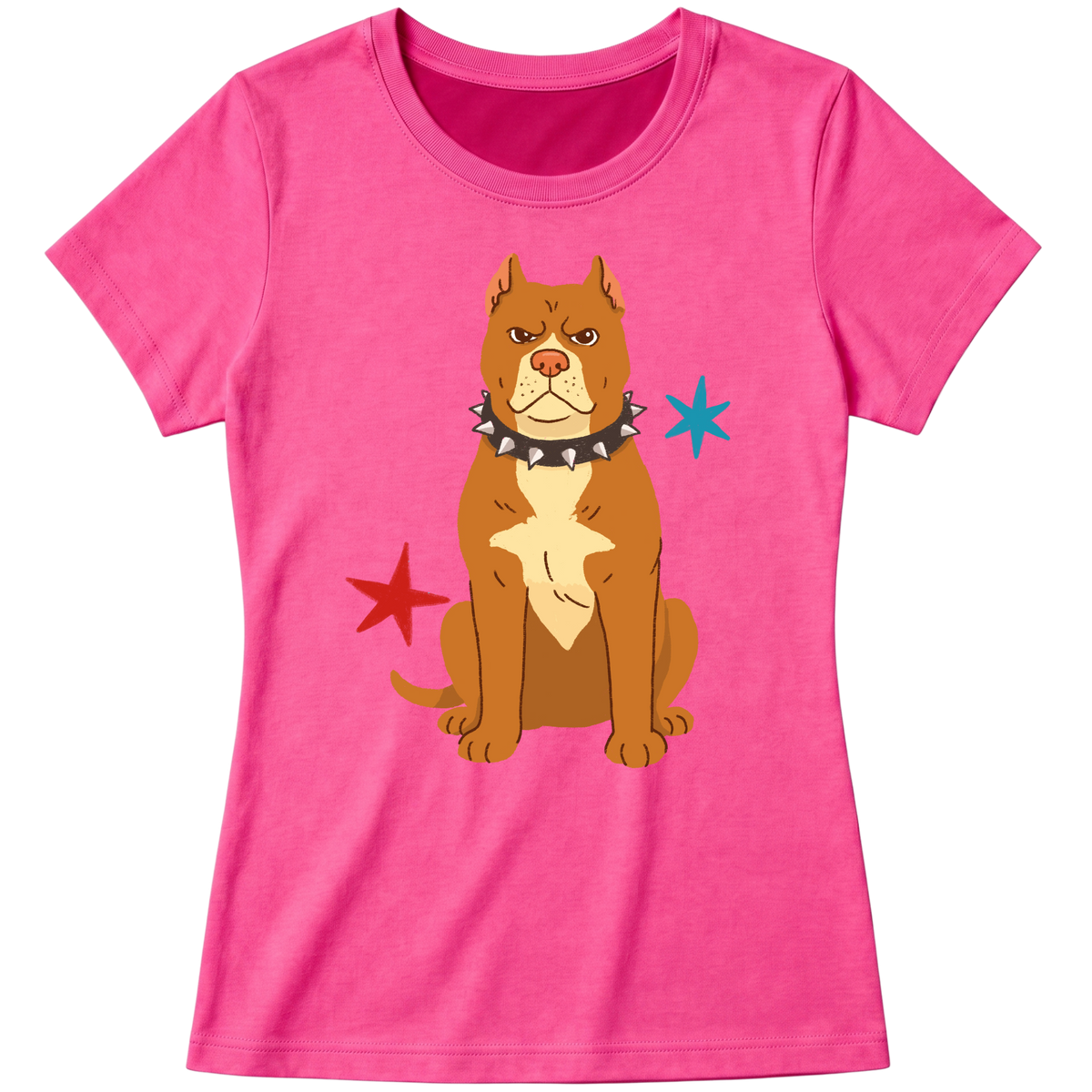 "Pitbull" Blusa Baby Look