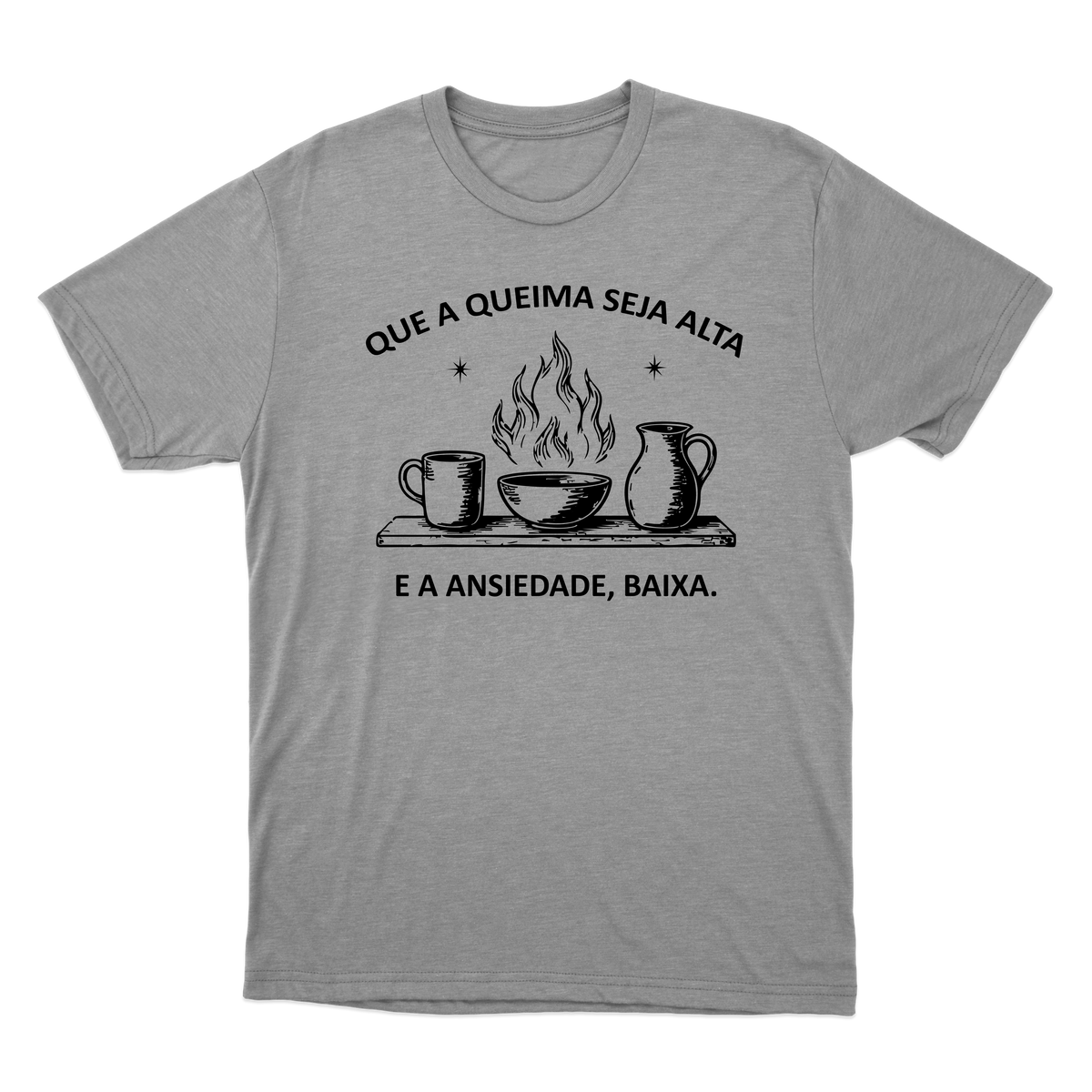 "ansiedade baixa" Camiseta Básica Unissex