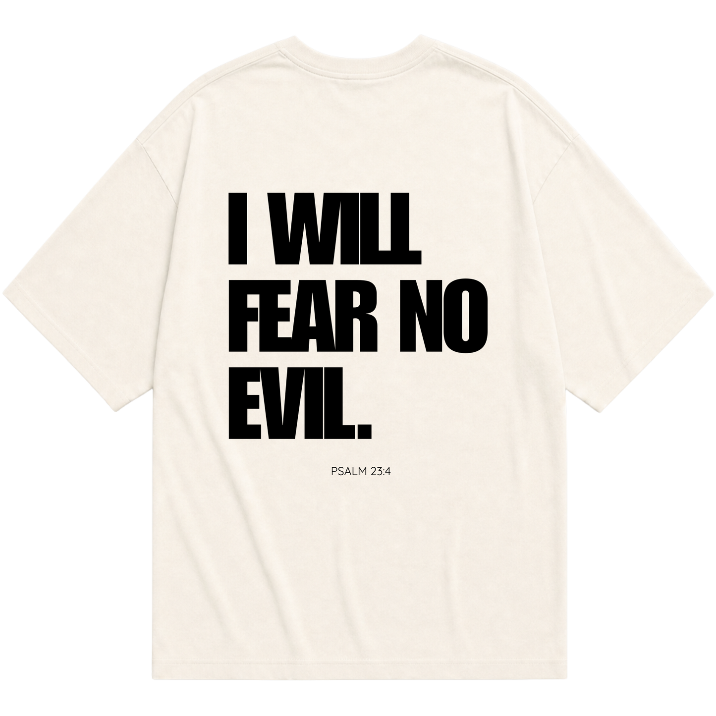 "Psalm 23:4" Oversized Básica 30.1