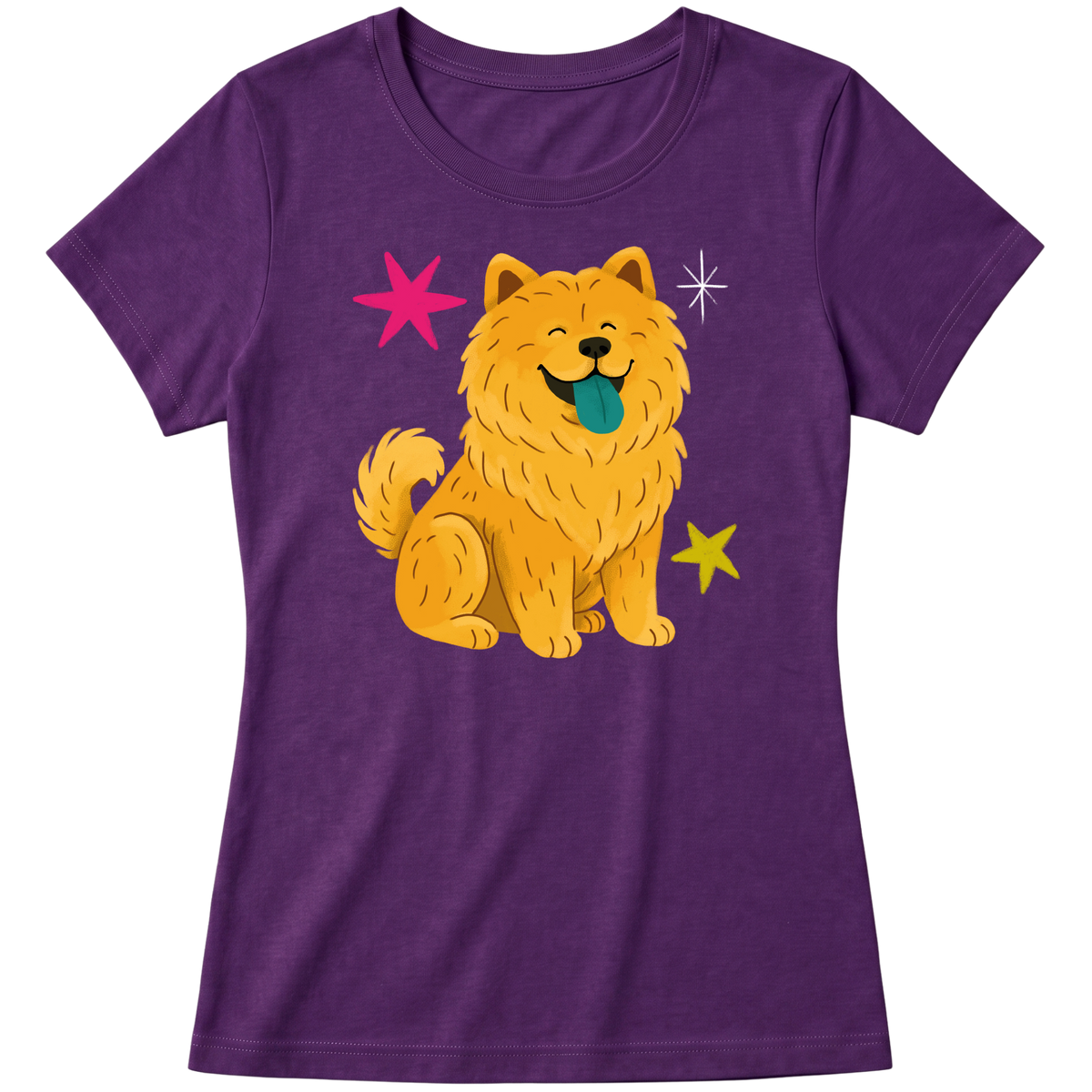 "Chow chow" Blusa Baby Look