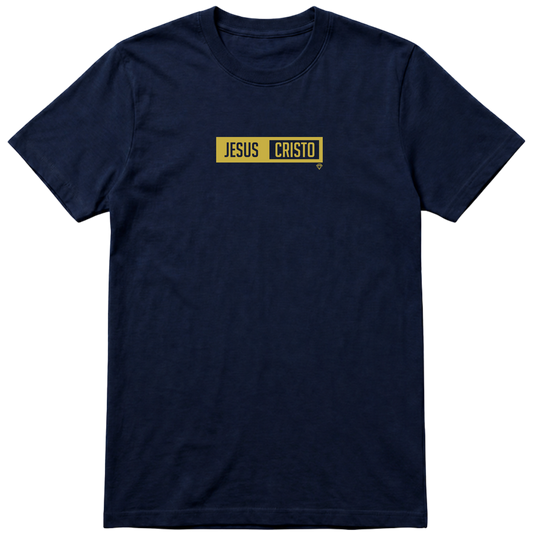 "Simplis Jesus Cristo Gold" Camiseta regular básica