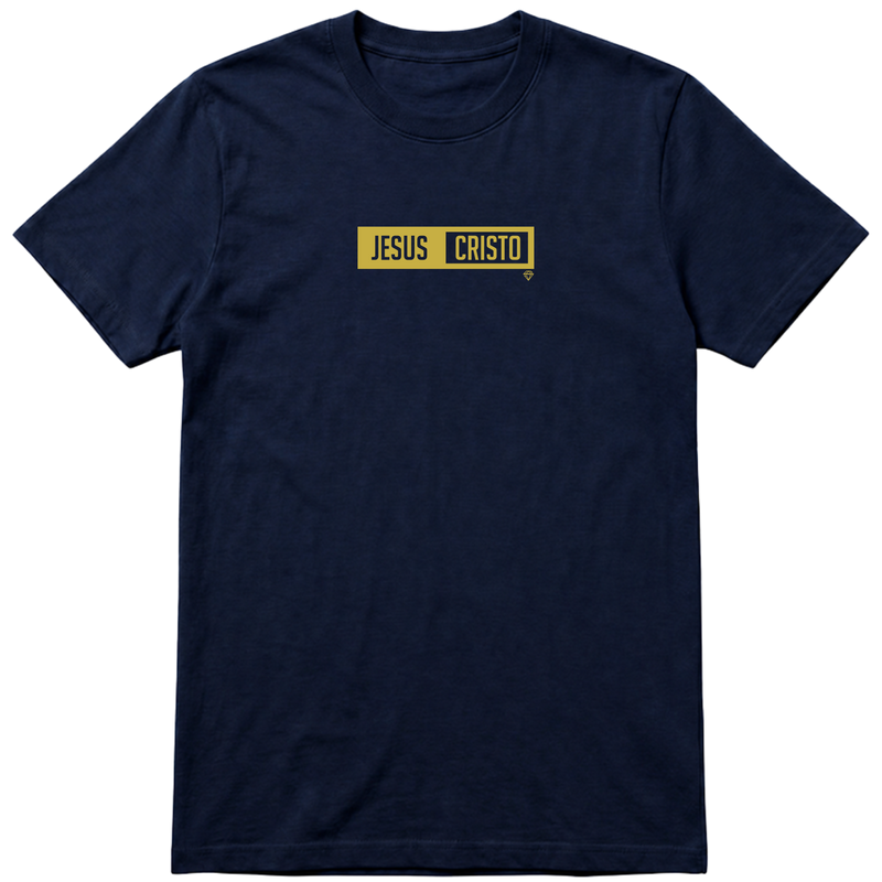 "Simplis Jesus Cristo Gold" Camiseta regular básica