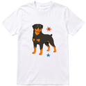 "Rottweiler" Camiseta Básica Unissex