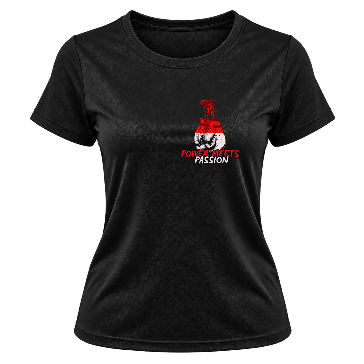 "Camiseta oversized estampa de boxe" Camiseta Dryfit Feminina Basic