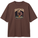 "Estampa/É PRA CABÁ" Camiseta Oversized Classic
