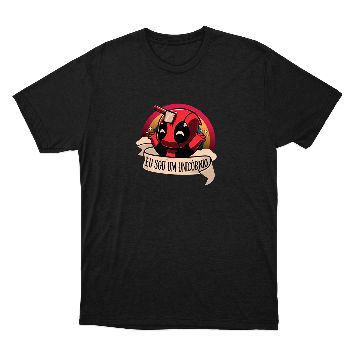 "Eu sou um Unicórnio" Camiseta Básica Unissex