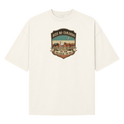 "OVERSIZED DEUS NO COMANDO MASC" Camiseta Oversized Suedine 220g