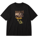"Oversized MAIS FÉ" Oversized Premium 96% algodão 4% Elastano