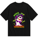 "Camiseta SMILE IT GETS WORSE - Coringa" Camiseta Oversized Básica