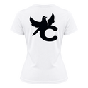 "Produto #020 Camisa Feminina: UNTIL THE END STRENGTHEN THE WEAK KNEES" Camiseta Dryfit Feminina Basic