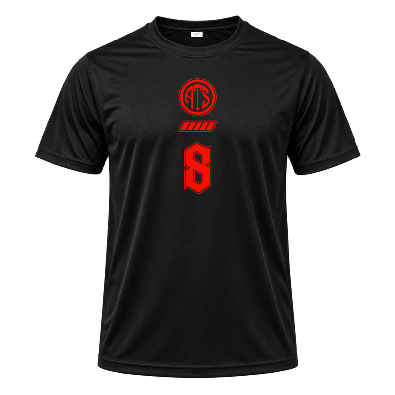 "N10 Custom ATS TIEPO 8" Camiseta Dryfit Masculina Basic