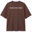 "ISO 100" Camiseta Oversized Classic