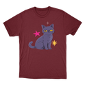 "Gata cinza" Camiseta Básica Unissex
