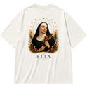 "Oversized - Santa Rita de Cássia" Oversized Premium 96% algodão 4% Elastano