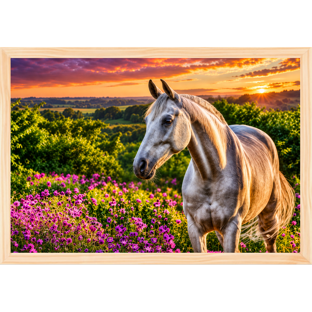 "Linda" Quadro tradicional sem vidro acrílico