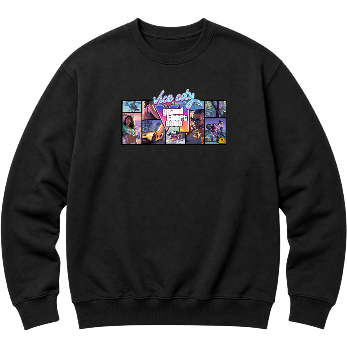 "Moletom Crew VCT" Moletom com Capuz Básico