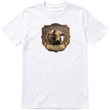 "Estampa LIVRAI-ME DE TODO O MAL" Camiseta Premium Unissex Bunker Studios