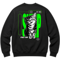 "Moletom Crewneck Cyber Cat - Street Symp" Blusão Moletom