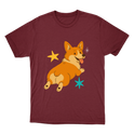 "corgi" Camiseta Básica Unissex