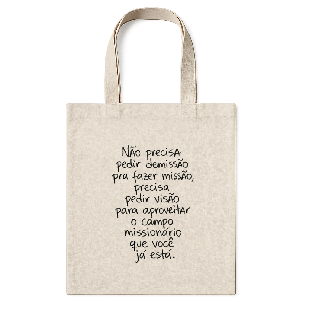 "FENDS — MISSÕES" Ecobag