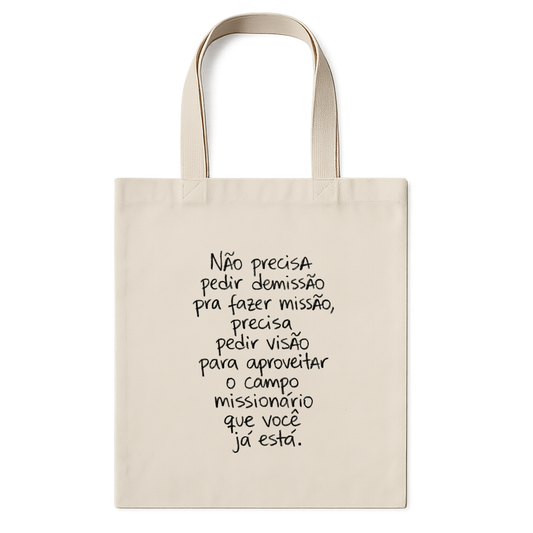 "FENDS — MISSÕES" Ecobag