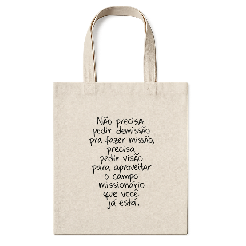 "FENDS — MISSÕES" Ecobag