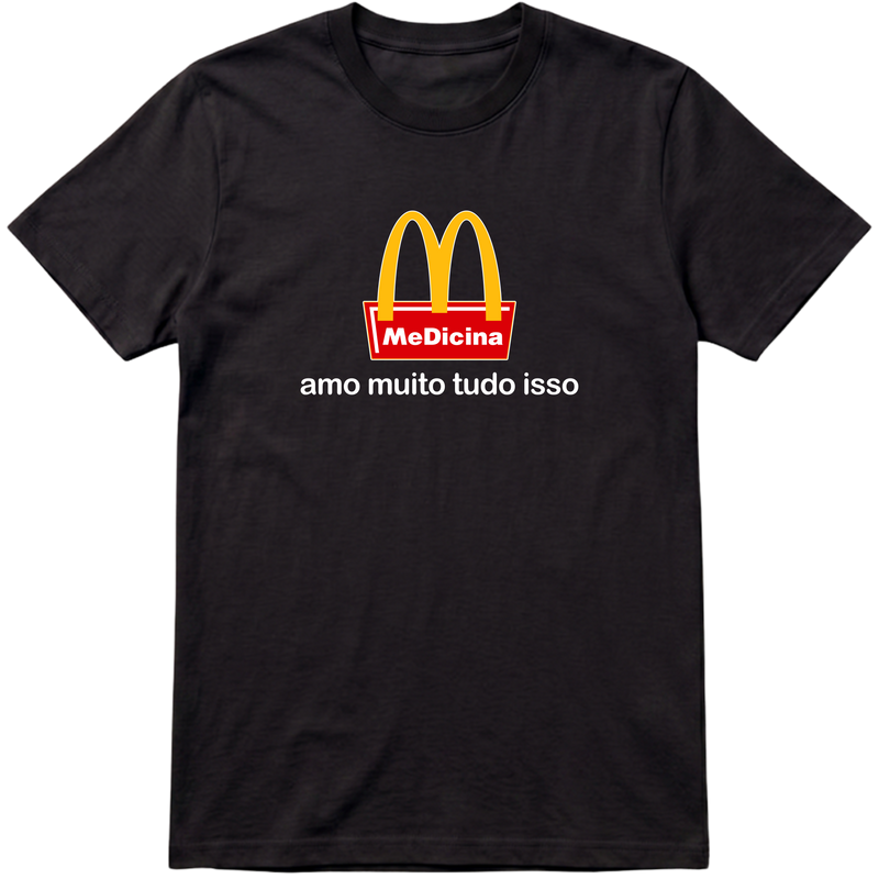 "Medicina" Camiseta Premium Unissex Bunker Studios