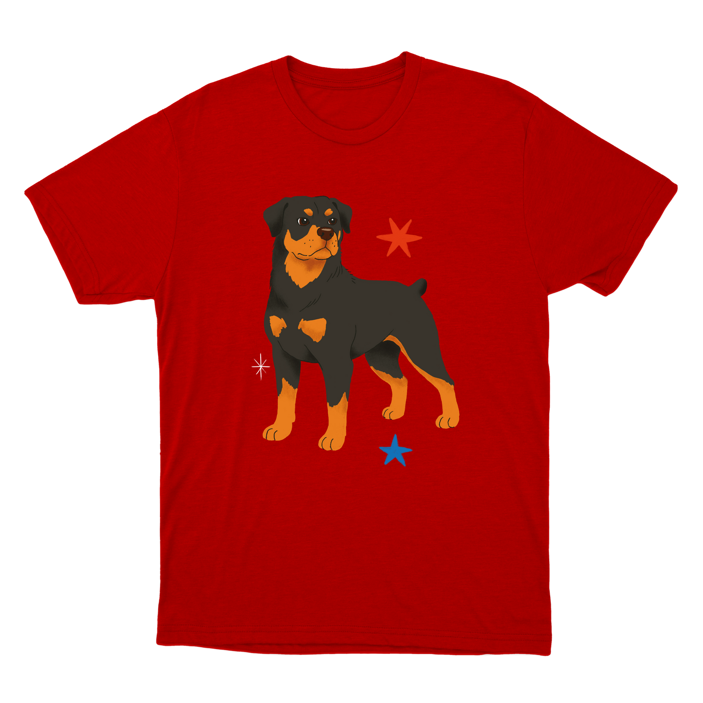 "Rottweiler" Camiseta Básica Unissex
