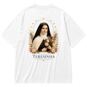 "Santa Teresinha do Menino Jesus" Oversized Premium 96% algodão 4% Elastano