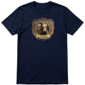 "Estampa LIVRAI-ME DE TODO O MAL" Camiseta Premium Unissex Bunker Studios