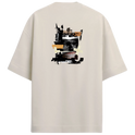 "Camiseta Oversized Teeth Cut" Oversized Premium