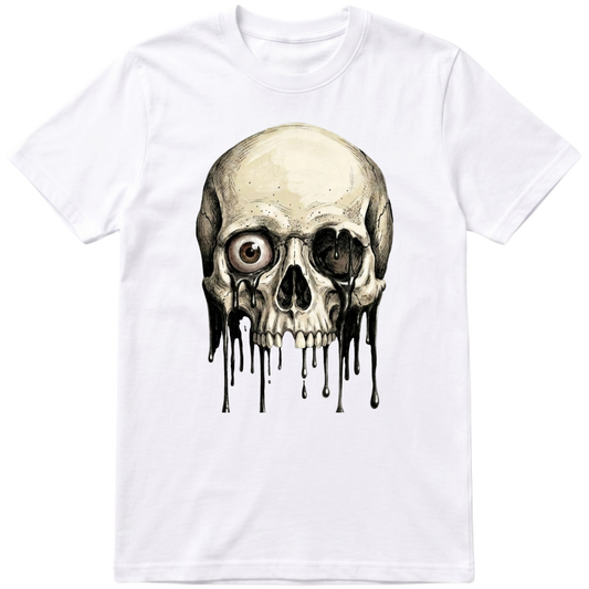 "Camiseta Regular Classic Caveira Mea Culpa" Camiseta regular básica