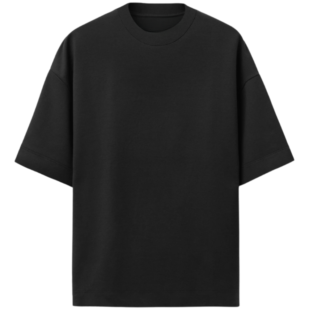 Camiseta sem estampa visível na frente.