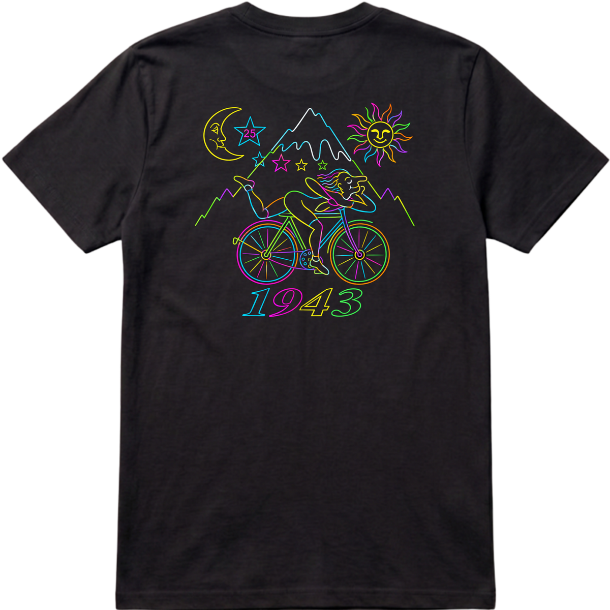 "BIKE 1943 Hofmann" Camiseta Premium Unissex Bunker Studios