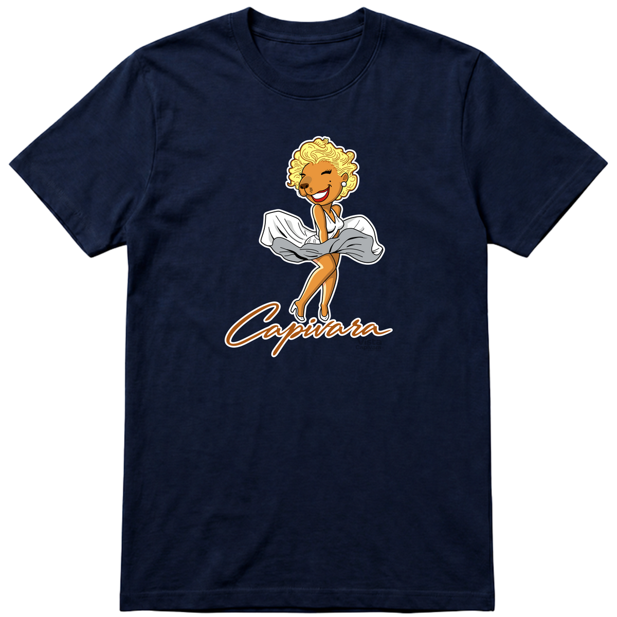 "Capivara Fatal DTG" Camiseta Premium Unissex